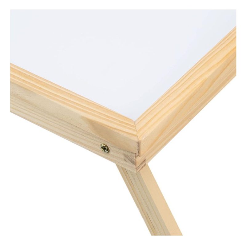 La bolata Vassoio da letto pieghevole in legno colazione 50x30 cm t...