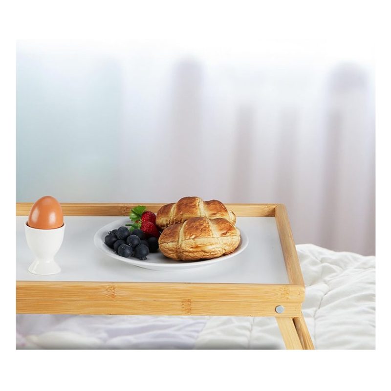 La bolata Vassoio da letto pieghevole in legno colazione 50x30 cm t...