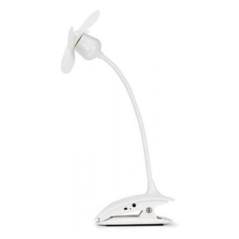 Ventilatore clip USB mini tavolo pc scrivania lettura lavoro studio ufficio
