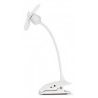 Ventilatore clip USB mini tavolo pc scrivania lettura lavoro studio ufficio