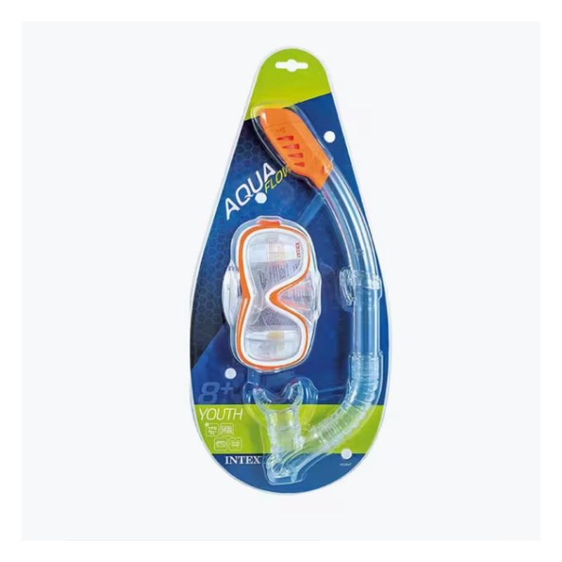 Intex Set Maschera e Boccaglio da Sub per Snorkeling bambini adulti...