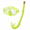 Set Maschera e Boccaglio da Snorkeling sub mare bambini Intex 8 anni latex free