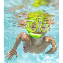 Set Maschera e Boccaglio da Snorkeling sub mare bambini Intex 8 anni latex free