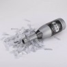 Generico 1 Bottiglia bottiglie spara coriandoli argento 32x9cm cann...