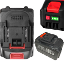 Batteria Ricambio 6000 mAh sega elettrica motosega smerigliatrice 21V POWERCECK
