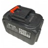 Batteria Ricambio 6000 mAh sega elettrica motosega smerigliatrice 2...