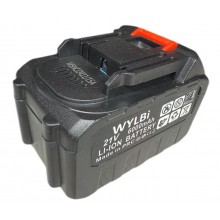 Batteria Ricambio 6000 mAh sega elettrica motosega smerigliatrice 21V POWERCECK