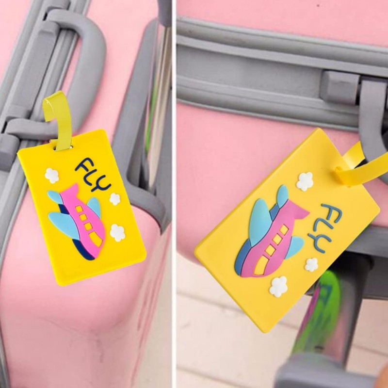 Kmt Style Badge valigia 12pz Bagagli Nome Viaggio etichetta Cognome...