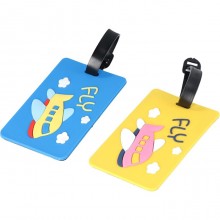 Badge valigia 12pz Bagagli Nome Viaggio etichetta Cognome Vacanza porta indirizz