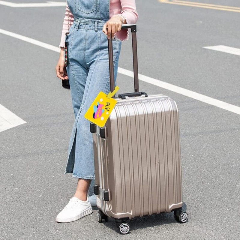 Kmt Style Badge valigia 12pz Bagagli Nome Viaggio etichetta Cognome...