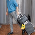 Badge valigia 12pz Bagagli Nome Viaggio etichetta Cognome Vacanza porta indirizz