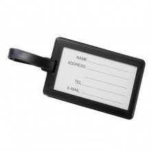 12 Badge valigia Bagagli Nome Viaggio etichetta Cognome Vacanza porta indirizzo