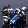 Kmt Style 2x Lampadine Alogene H4 Effetto Xenon luce Bianca 12V 90-...