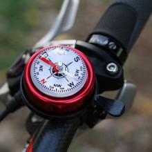 Campanello allarme bici 2PZ in metallo manuale MTB bicicletta bussola manubrio