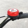 Kmt Style Campanello bici 2PZ manuale in alluminio colorato manubri...