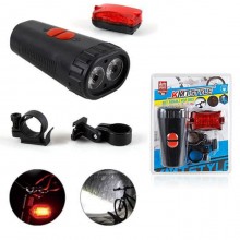 Luci bicicletta fanale posteriore luce anteriore illuminazione led bici kit bici