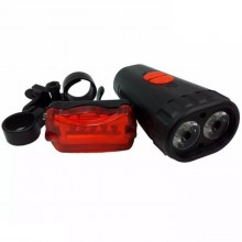 Luci bicicletta fanale posteriore luce anteriore illuminazione led bici kit bici