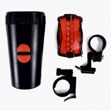 Luci bicicletta fanale posteriore luce anteriore illuminazione led bici kit bici