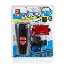 Luci bicicletta fanale posteriore luce anteriore illuminazione led bici kit bici