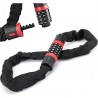 Kmt Style Catena Antifurto sicurezza per moto scooter bici in accia...