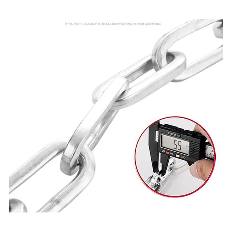 Kmt Style Catena Antifurto sicurezza per moto scooter bici in accia...