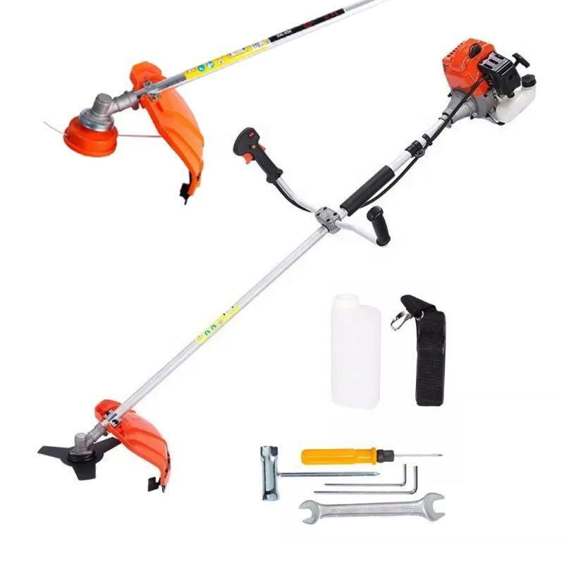 Decespugliatore motore a scoppio 2 in 1 impugnatura doppia benzina 52cc 2 tempi