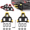 Kmt Style Tacchette per pedali bici da corsa attacco Shimano SPD-SL...