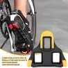 Kmt Style Tacchette per pedali bici da corsa attacco Shimano SPD-SL...