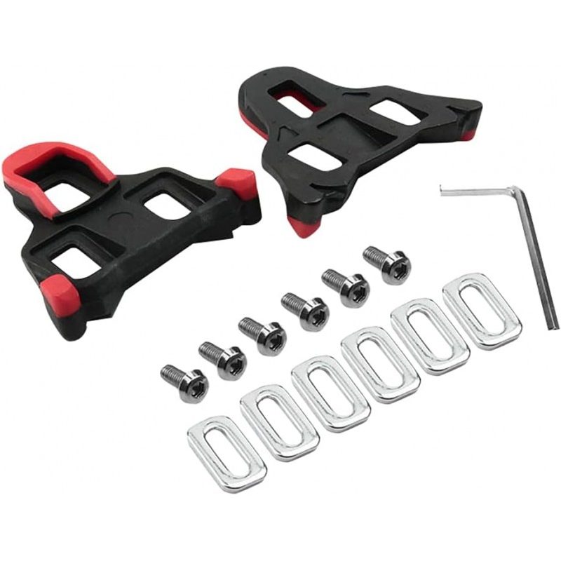 Kmt Style Tacchette per pedali bici da corsa attacco Shimano SPD-SL...