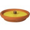 Officine candle Candela alla citronella antizanzare in terracotta f...