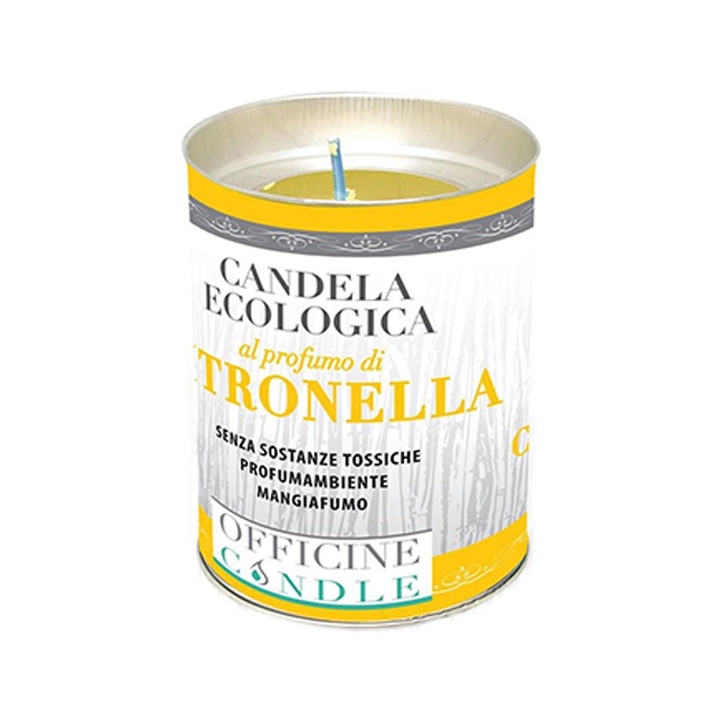 Set 30 Pezzi Candela Ecologica Al Profumo Di Citronella Anti Zanzare 8x6cm