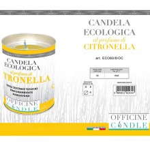 Set 30 Pezzi Candela Ecologica Al Profumo Di Citronella Anti Zanzare 8x6cm
