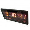 Orologio digitale parete Led datario temperatura giorno rosso verde bianco luce