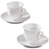 AD Trend Tazza da tè The in porcellana bianca con piattino servizio...