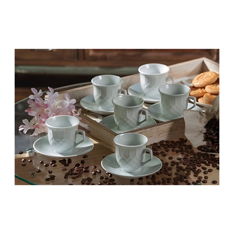 AD Trend Tazza da tè The in porcellana bianca con piattino servizio...