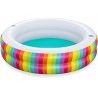 Bestway Piscina Per Bambini Fantasia Rainbow Rotonda 206x51 cm Da G...