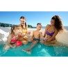 Bestway Piscina Per Bambini Fantasia Rainbow Rotonda 206x51 cm Da G...