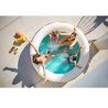 Bestway Piscina Per Bambini Fantasia Rainbow Rotonda 206x51 cm Da G...