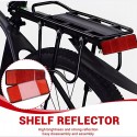 Catadiottro Catarifrangente Portapacchi Posteriore riflettore Bici MTB City Bike