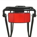 Catadiottro Catarifrangente Portapacchi Posteriore riflettore Bici MTB City Bike