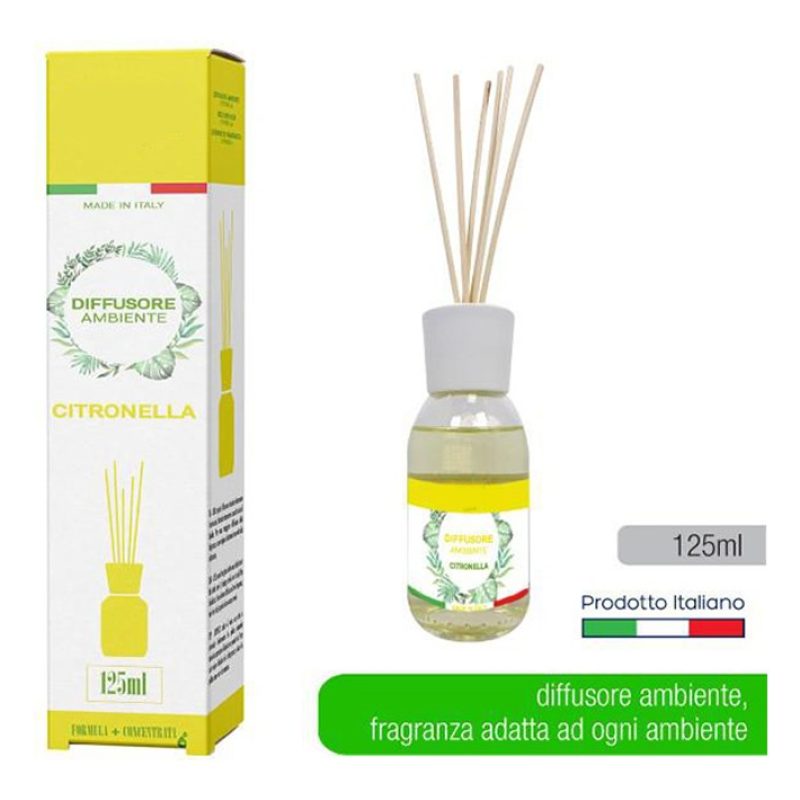 Profumatore ambiente con bastoncini Diffusore Bergamotto di Calabri...