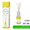 Profumatore ambiente con bastoncini Diffusore Bergamotto di Calabri...
