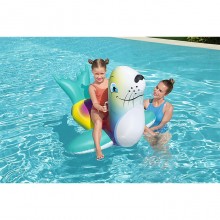 Salvagente Gonfiabile Cavalcabile Foca 157 x 114 cm Bestway piscina mare