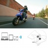 Auricolare moto scooter cuffie microfono chiamata bluetooth ricaricabili casco