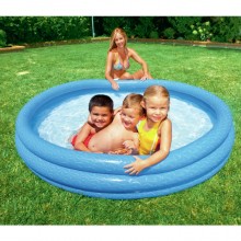 Piscina gonfiabile gioco Bambini Bestway rotonda da giardino 102x25cm a 3 anelli