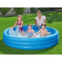 Piscina gonfiabile gioco Bambini Bestway rotonda da giardino 102x25cm a 3 anelli