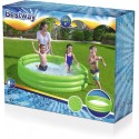 Piscina gonfiabile gioco Bambini Bestway rotonda da giardino 102x25cm a 3 anelli