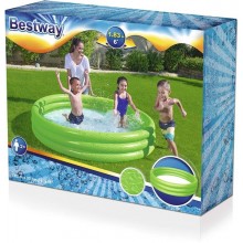 Piscina gonfiabile gioco Bambini Bestway rotonda da giardino 102x25cm a 3 anelli