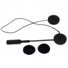 Auricolare moto scooter cuffie microfono chiamata bluetooth ricaricabili casco