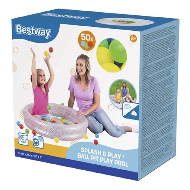Bestway Bestway piscina gonfiabile per bambini con 50 palline set d...